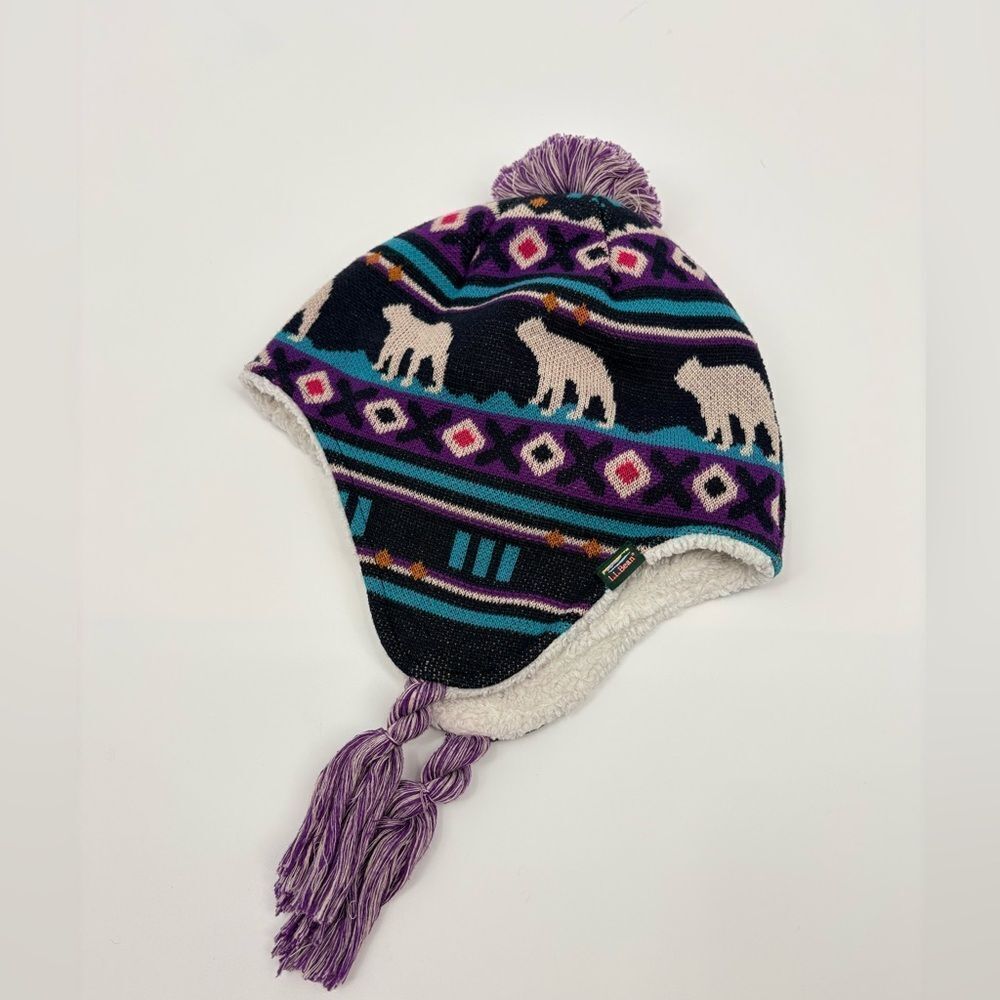 L.L.Bean Kids' Heritage Earflap winter hat